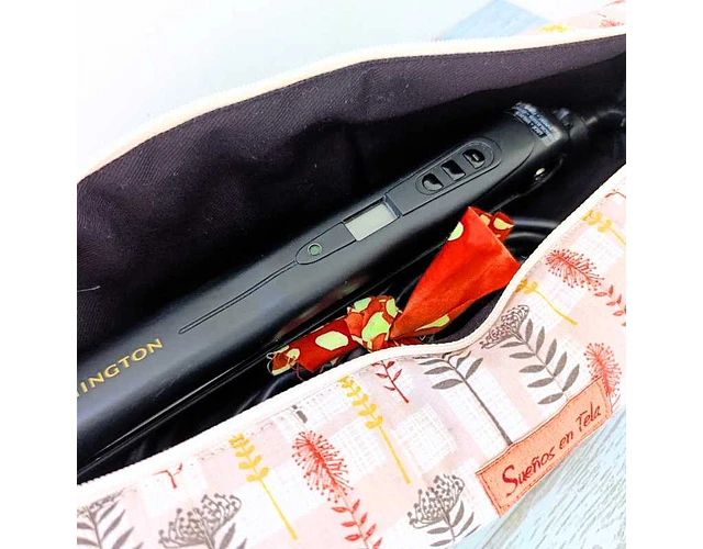 Estuche Térmico para Plancha de Pelo – Seguridad y Estilo en Movimiento