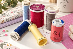 Cómo elegir el hilo para tus proyectos de patchwork
