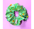 Scrunchie colet de tela algodón, suave y elástico, hecho a mano en Chile