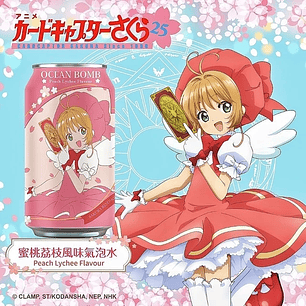 Bebida Soda Ocean Bomb Cardcaptor Sakura (330ml)
