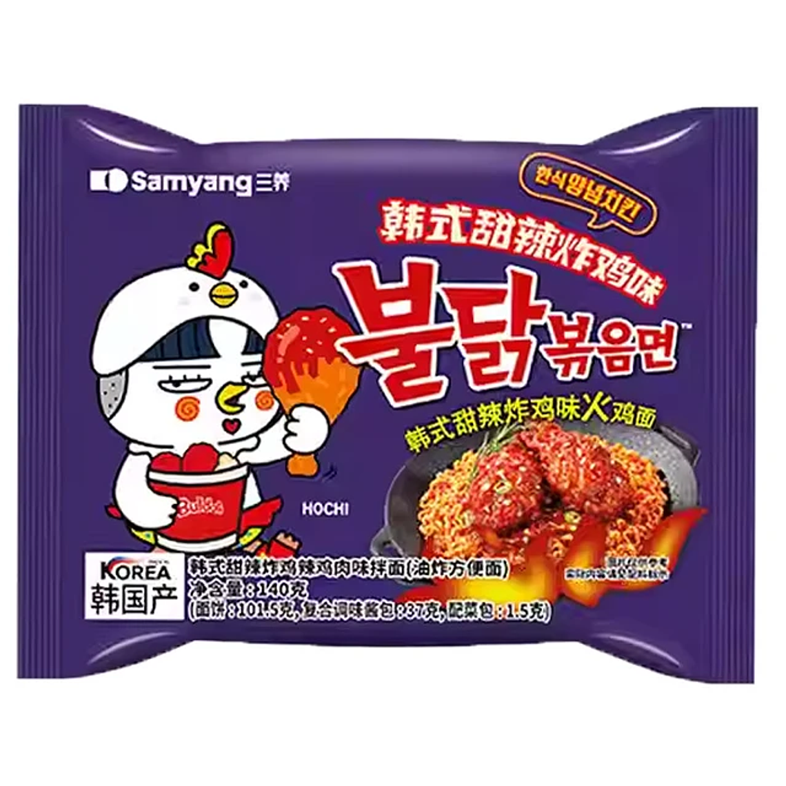 Buldak Coreano (Ramen) Samyang 140g 6