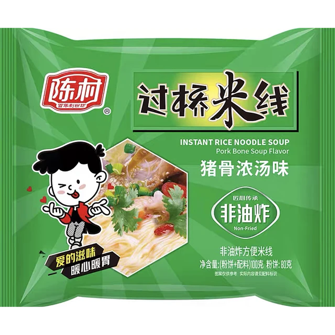 Fideo de Arroz Instantáneo ChenCun (100g) 4