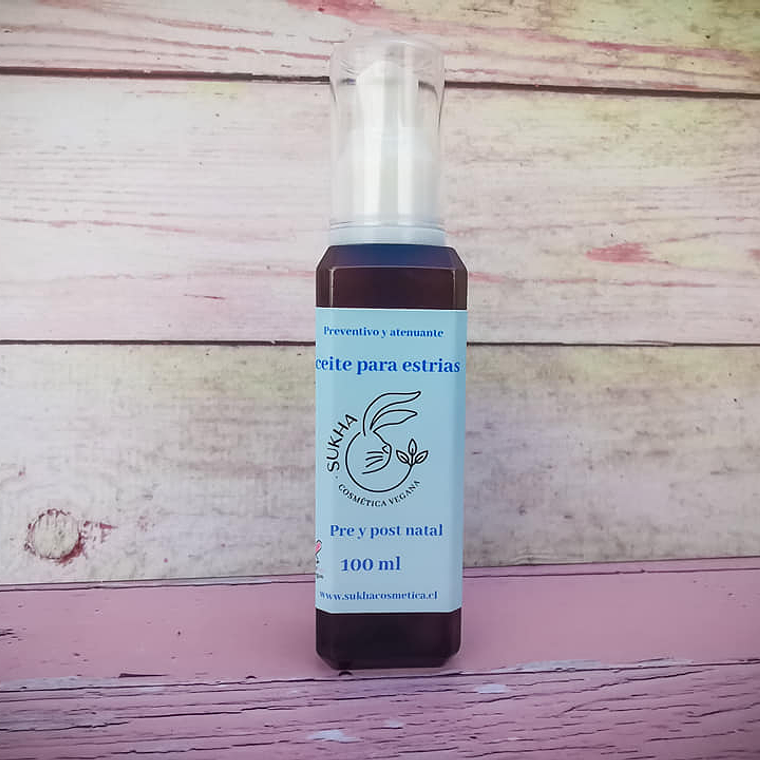 Aceite para estrías. Pre-post natal. 1