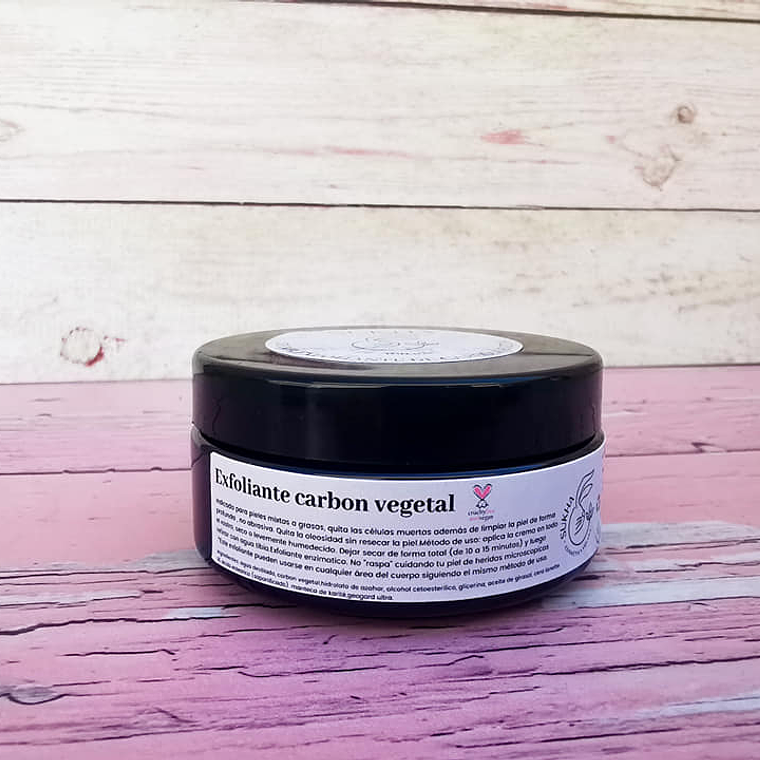 Crema exfoliante carbón vegetal 2