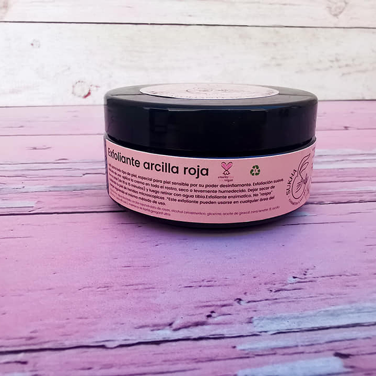 Crema Exfoliante de Arcilla roja 2