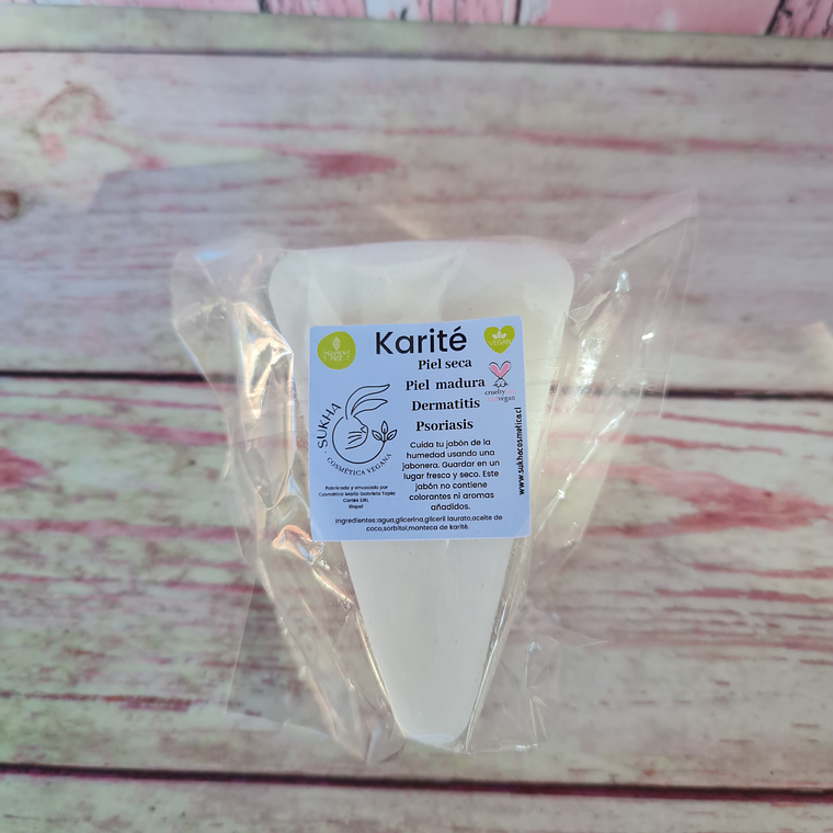 Jabon de karite formato grande 140gr 1