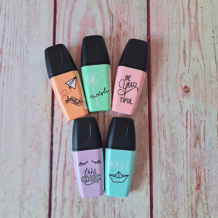 Destacador Stabilo pastel pequeño 1