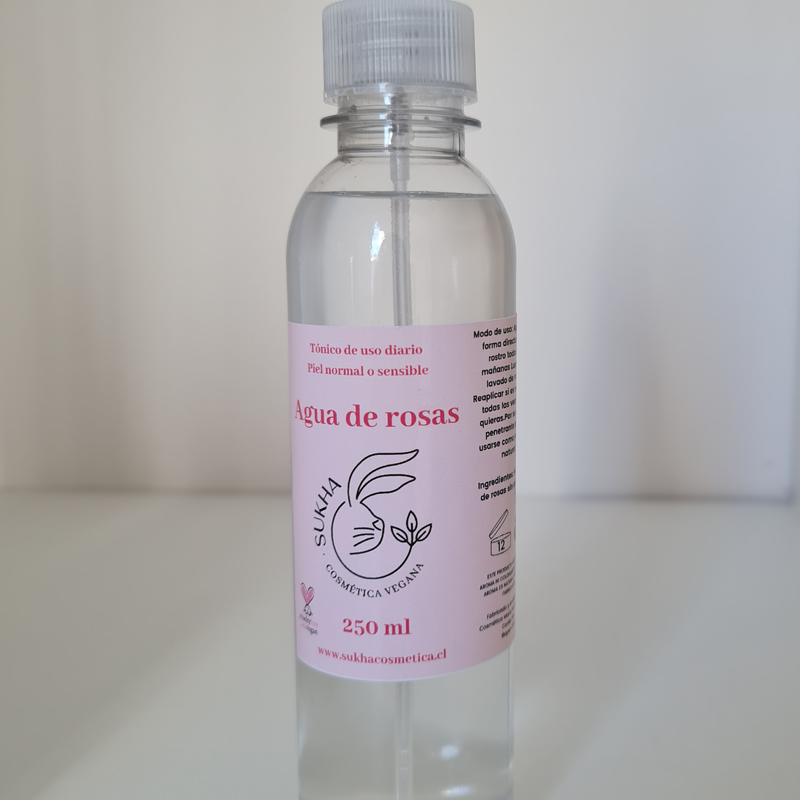 Agua de rosas 250 ml  2