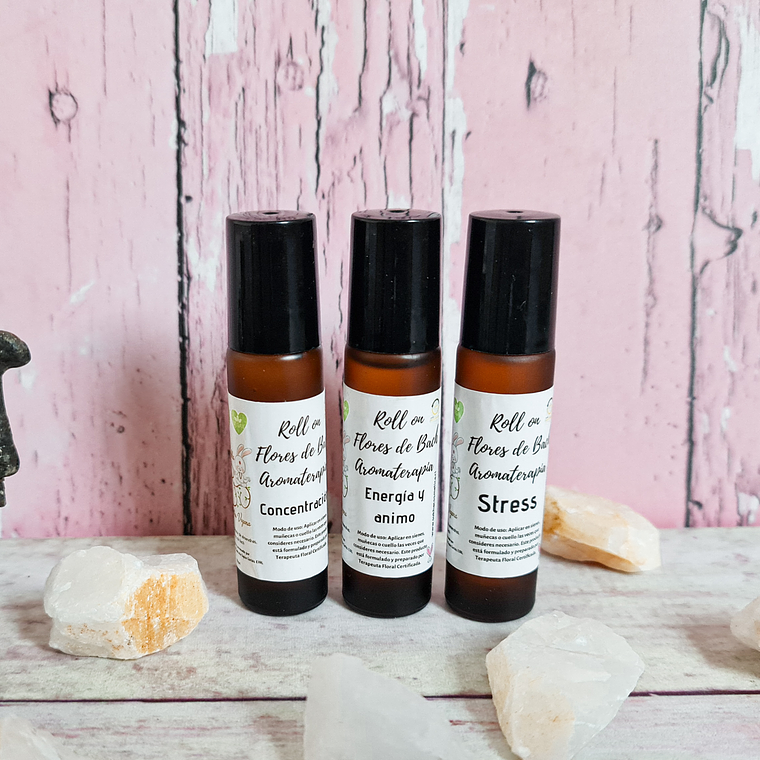 Pack Roll on Aromaterapia y Flores de Bach 1