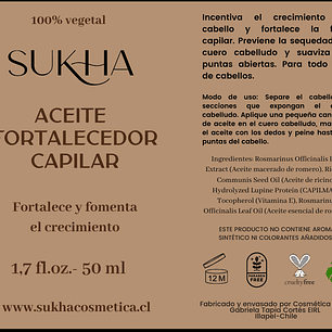 Aceite Fortalecedor Capilar 50ml