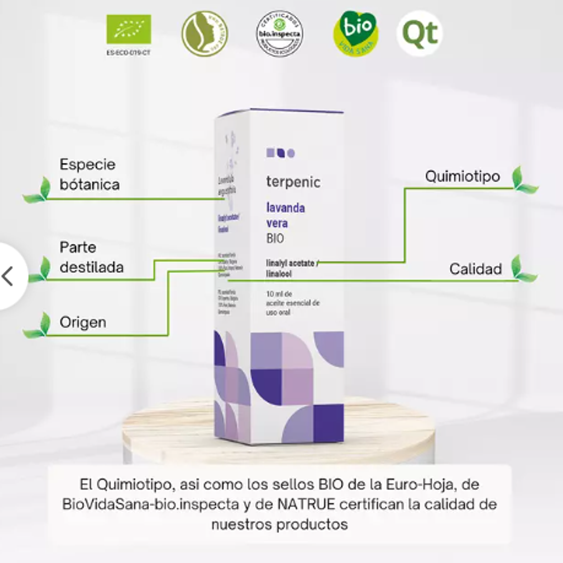 Aceite esencial lavanda 10ml 2