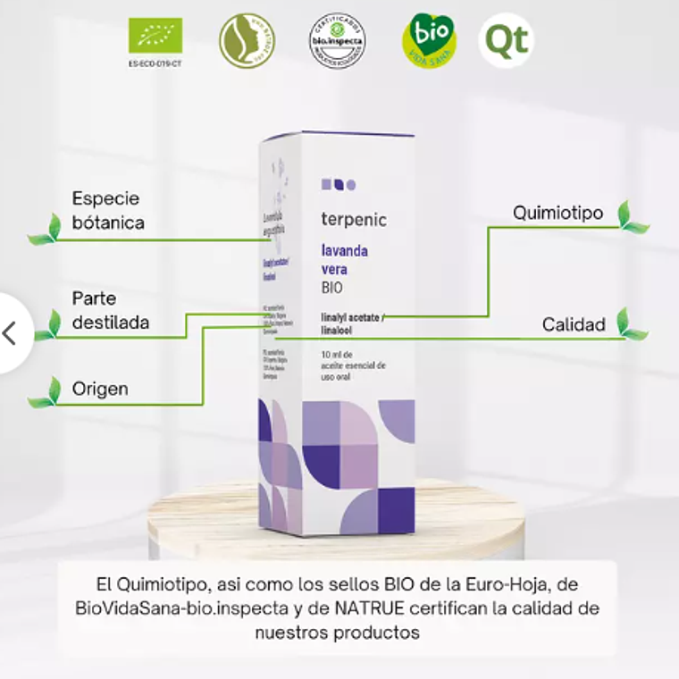 Aceite esencial lavanda 10ml 2