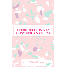 E-book Introducción a la Cosmética Natural 