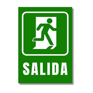 Señaletica Salida de Emergencia