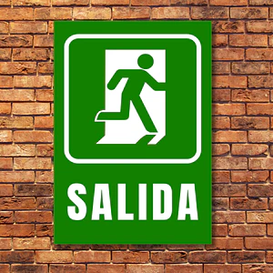 Señaletica Salida de Emergencia