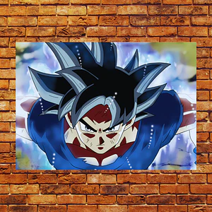 Cuadro en Aluminio Goku Maximo Poder