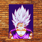 Cuadro en Aluminio Fan Art de Gohan Bestia 2