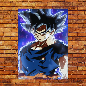Cuadro en metal Goku Doctrina Egoista