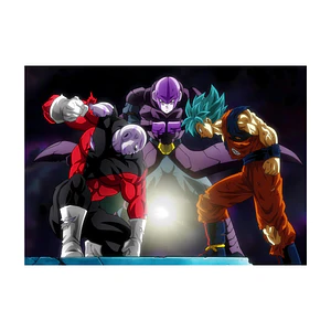 Cuadro en Aluminio Goku, Jiren y Hit
