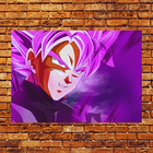 Cuadro de Aluminio Goku Black Sonrie 2