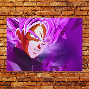 Cuadro de Aluminio Goku Black Sonrie