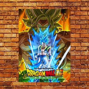 Cuadro Aluminio Cartel Pelicula Broly