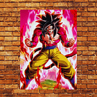 Cuadro en Aluminio Goku SSJ Fase 4 2