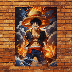 Cuadro Metalizado Luffy One Piece Full HD 2