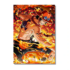 Cuadro One Piece Portgas D. Ace Maximo Poder