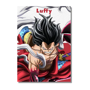 Cuadro Metalico One Piece Luffy Rey de Reyes