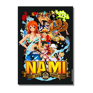 Cuadro en Aluminio One Piece Hermosa Nami