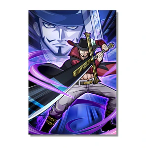 Cuadro en Aluminio One Piece Mihawk