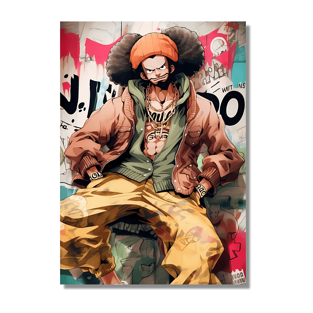 Cuadro Aluminio One Piece Usopp Urbano