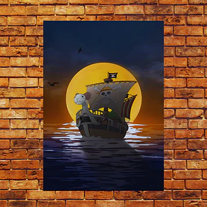 Cuadro Metal One Piece La Nave Legendaria