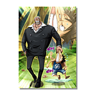 Cuadro Aluminio One Piece Garp y Luffy 1