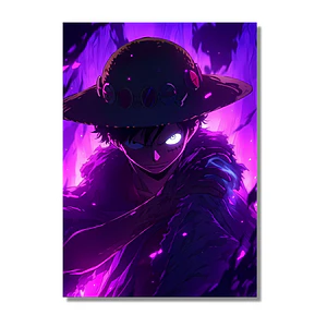 Cuadro en Aluminio Luffy Rey de las Sombras