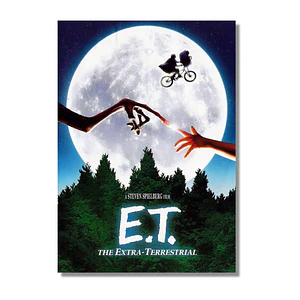 Cuadro Aluminio Pelicula Clasica E.T