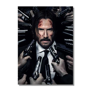 Cuadro de Aluminio de John Wick Full HD