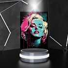 Cuadro de Aluminio de Marilyn Pop Art  5