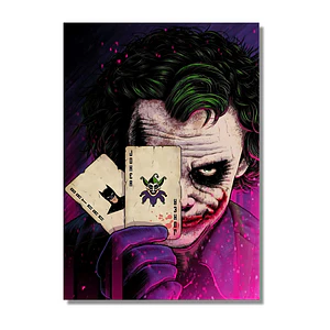 Cuadro en Aluminio El Joker de DC