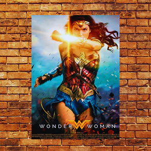 Cuadro en Aluminio Wonder Woman