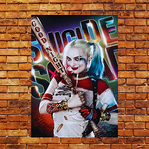 Cuadro en Aluminio Harley Quinn de DC