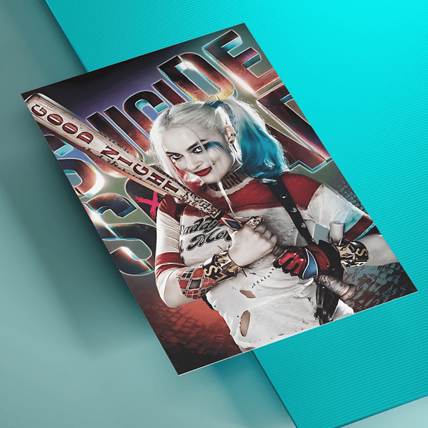 Cuadro en Aluminio Harley Quinn de DC 3