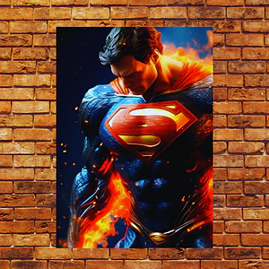 Cuadro en Aluminio Superman Full HD
