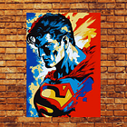 Cuadro en Aluminio Fan Art Superman 2