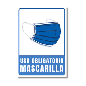Señaletica Aluminio Uso Mascarilla
