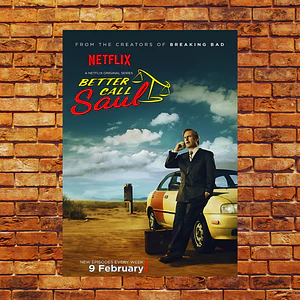 Cuadro Aluminio Serie Better Call Saul