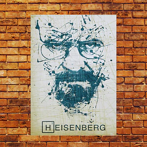 Cuadro Metal Breaking Bad Heisenberg
