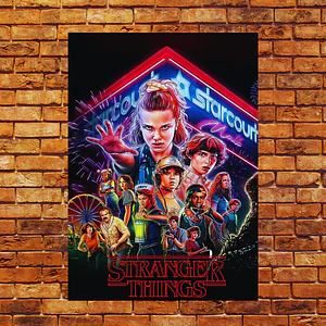 Cuadro en Aluminio Stranger Things