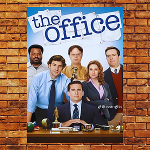 Cuadro en Aluminio The Office Elenco